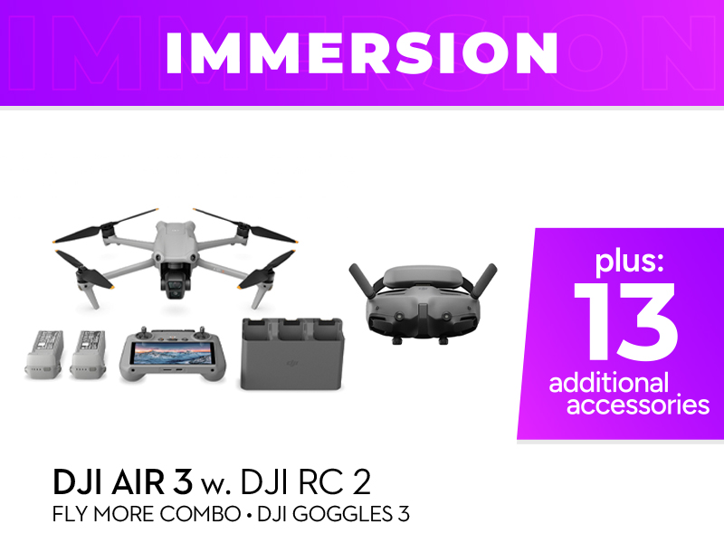 DJI Air 3 Immersion Combo